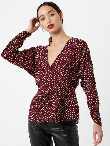 AX Paris Blouse in Rood: voorkant