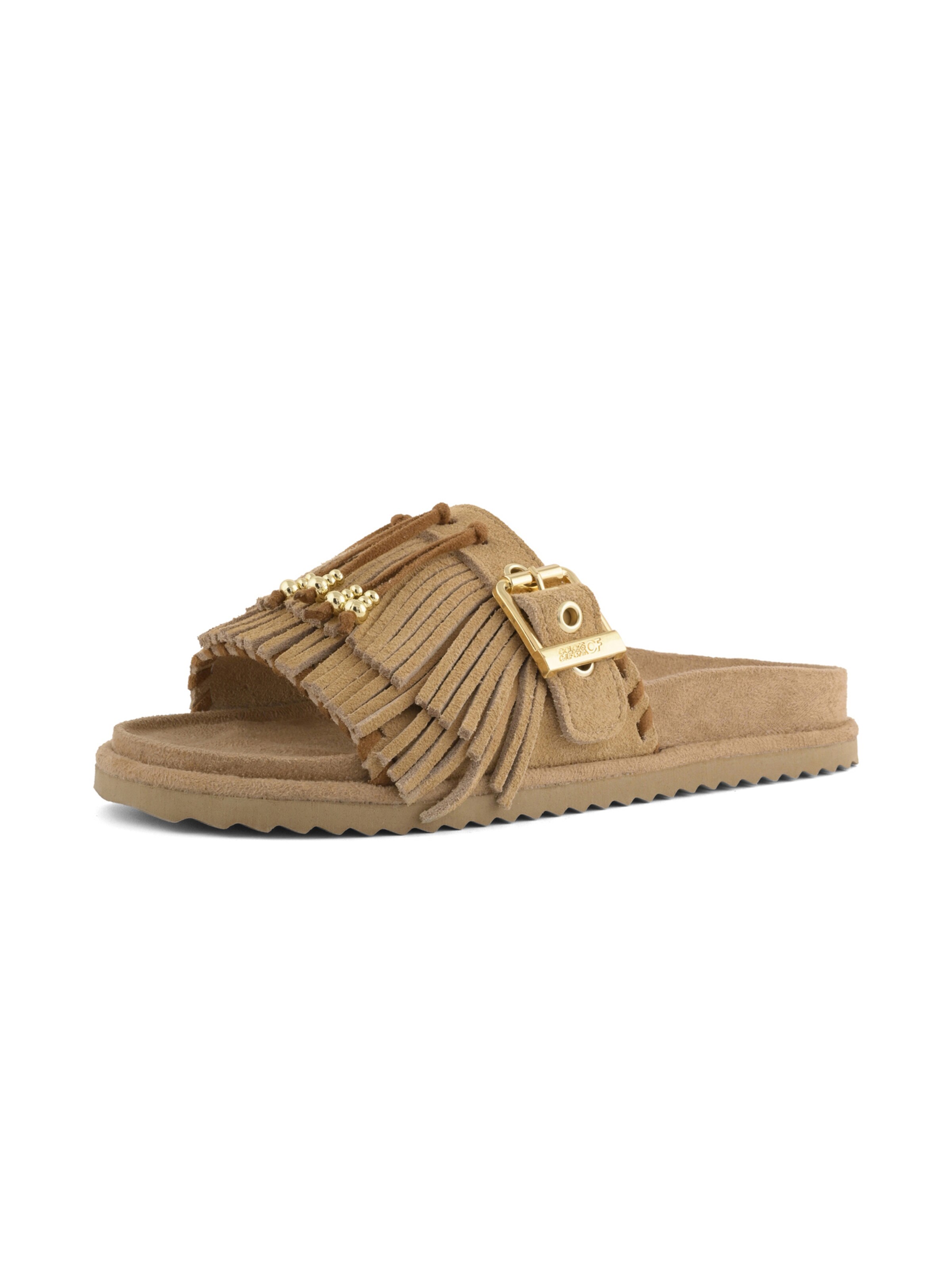 Zoccoletto di COLORS OF CALIFORNIA in beige: frontale