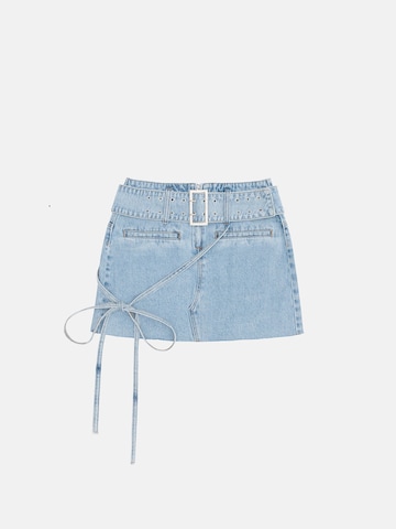 ENRAGE Skirt in Blue: front