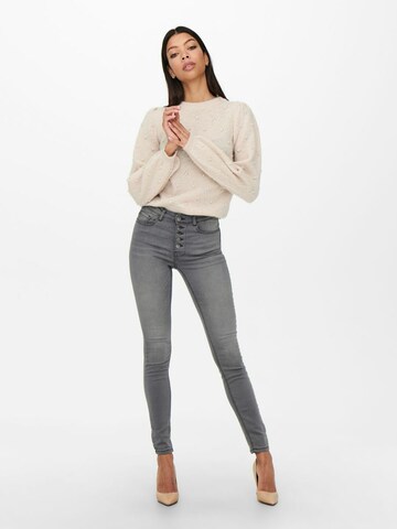 JDY Skinny Jeans 'New Nikki' in Grey