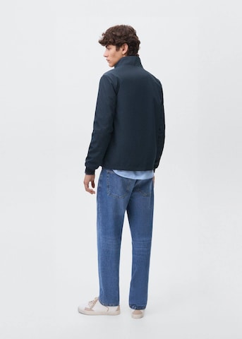MANGO TEEN Between-Season Jacket 'Charles' in Blue