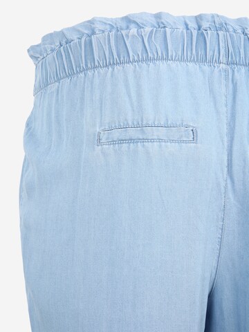 Vero Moda Curve Voľný strih Plisované nohavice 'LILIANA EVANY' - Modrá