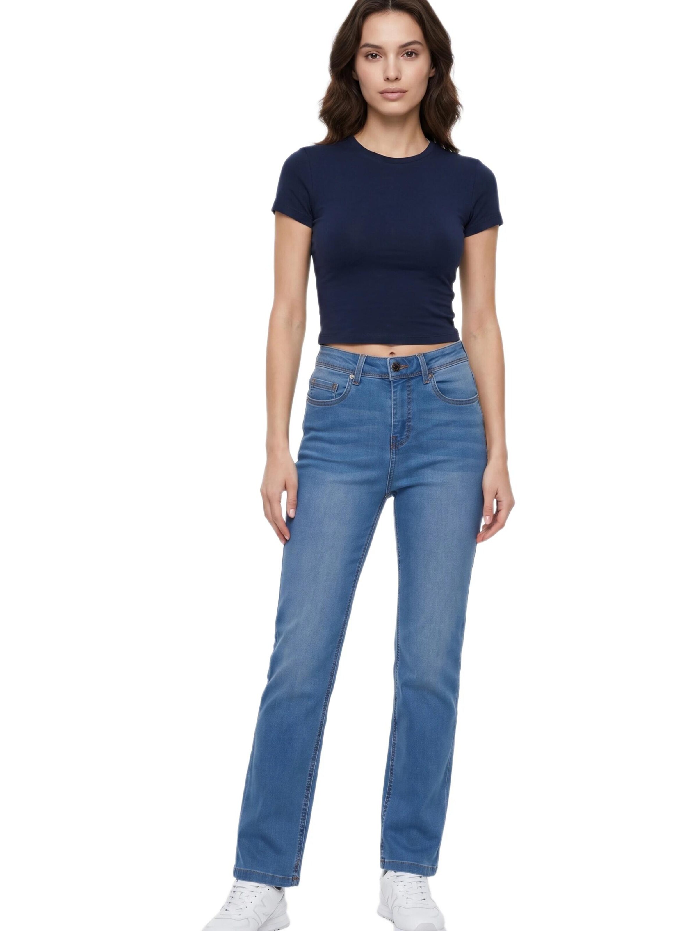 ESRA Regular Jeans in Blue: front