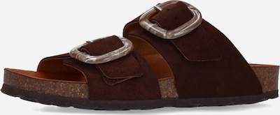 MANFIELD Mules in 36 in Brown, Item view
