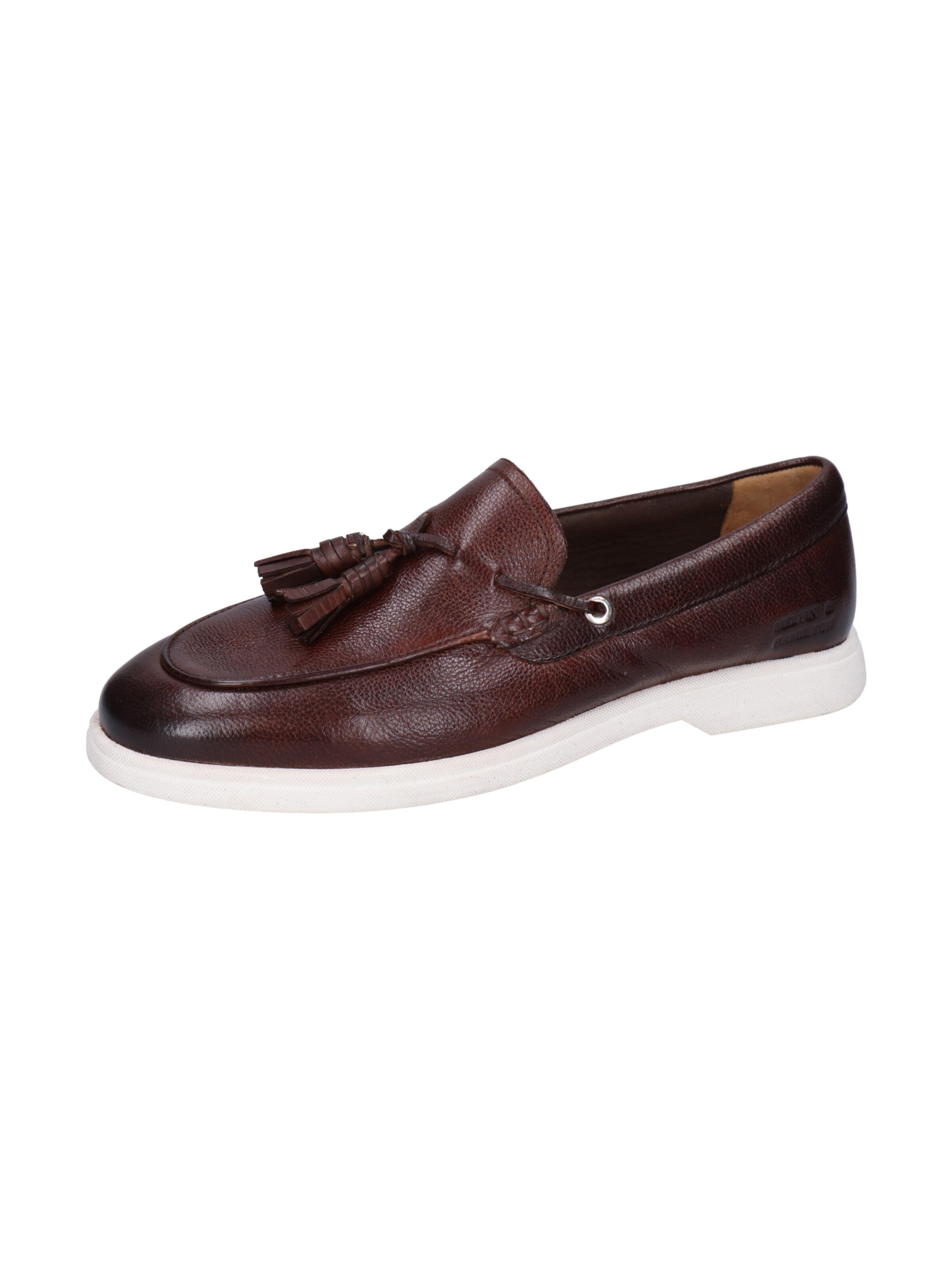 MELVIN & HAMILTON Slippers 'Dean 1' in Brown: front