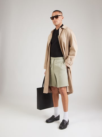 HUGOLoosefit Hlače 'Dayono' - zelena boja