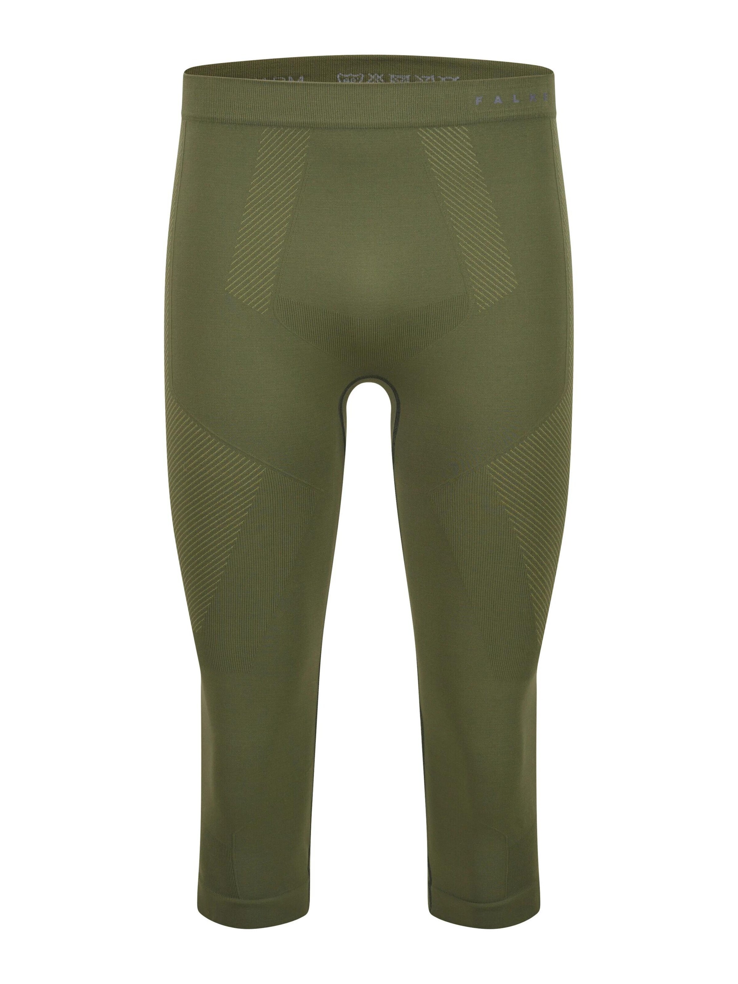 FALKE Skinny Workout Pants '3/4' in Green