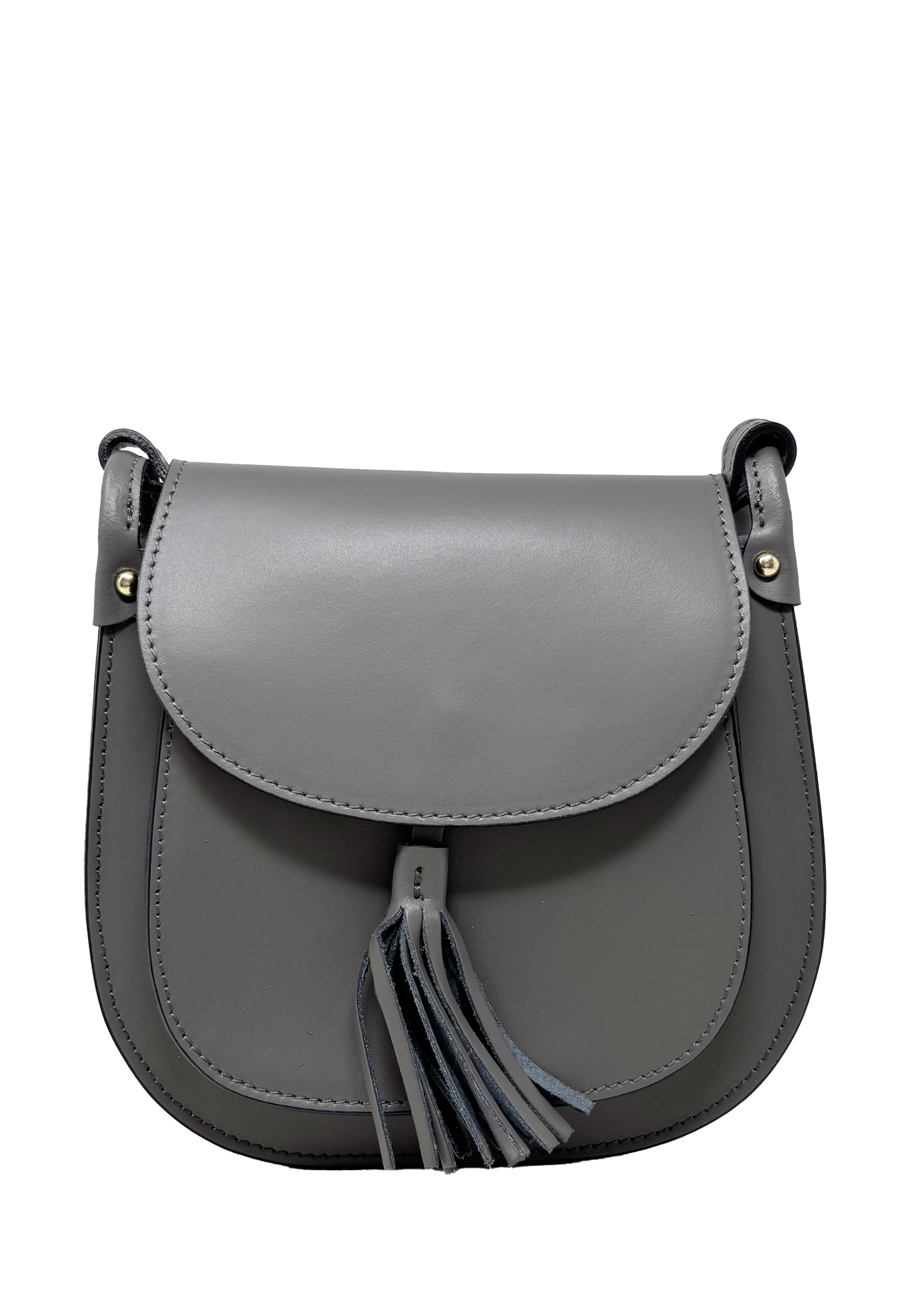 Sac bandoulière CHICCA BORSE en gris : devant