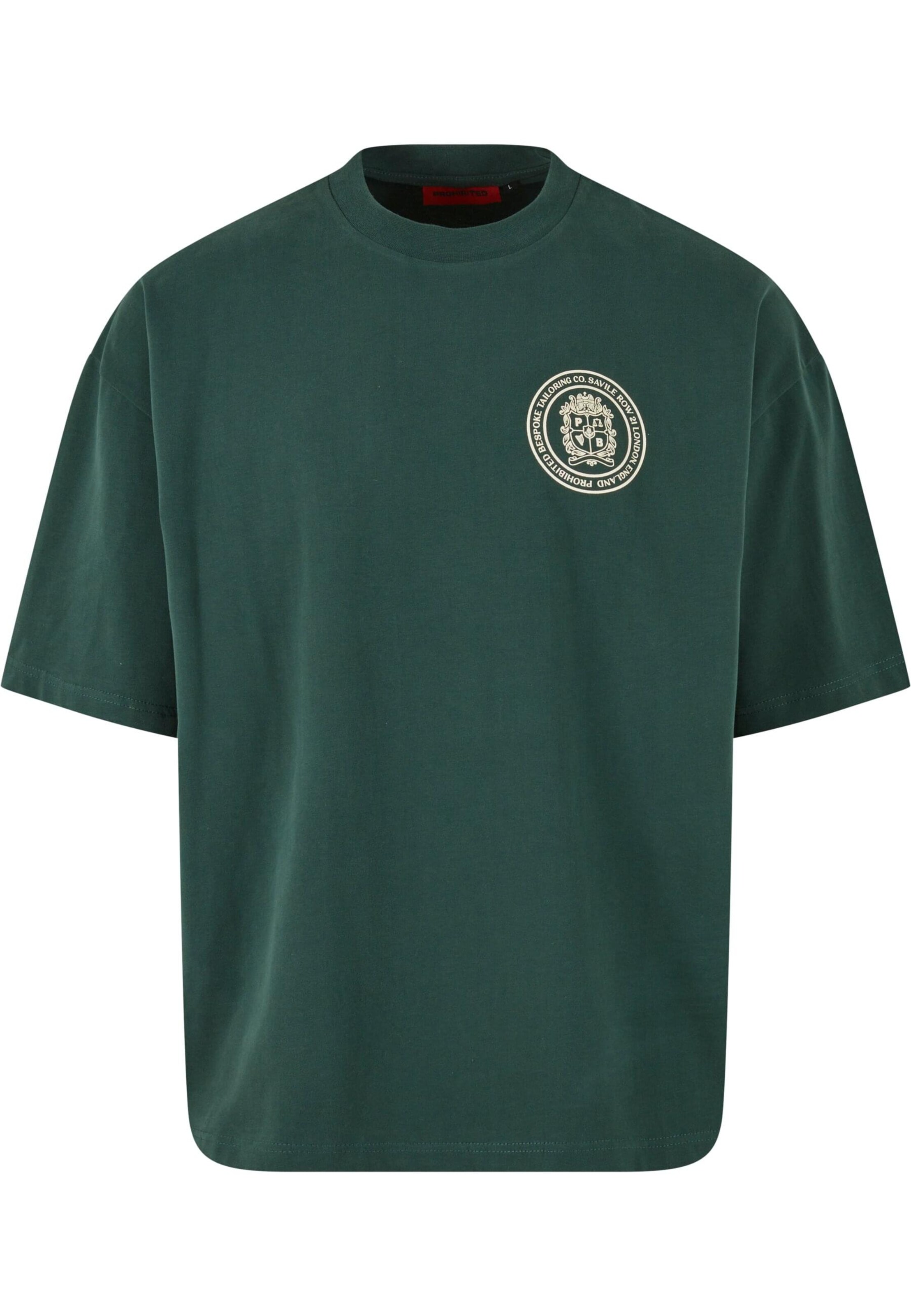 Prohibited Shirt 'Camden' in Green: front
