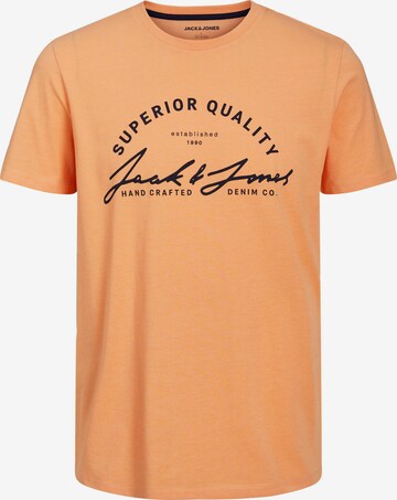 JACK & JONES T-shirt 'ACE' i orange: framsida