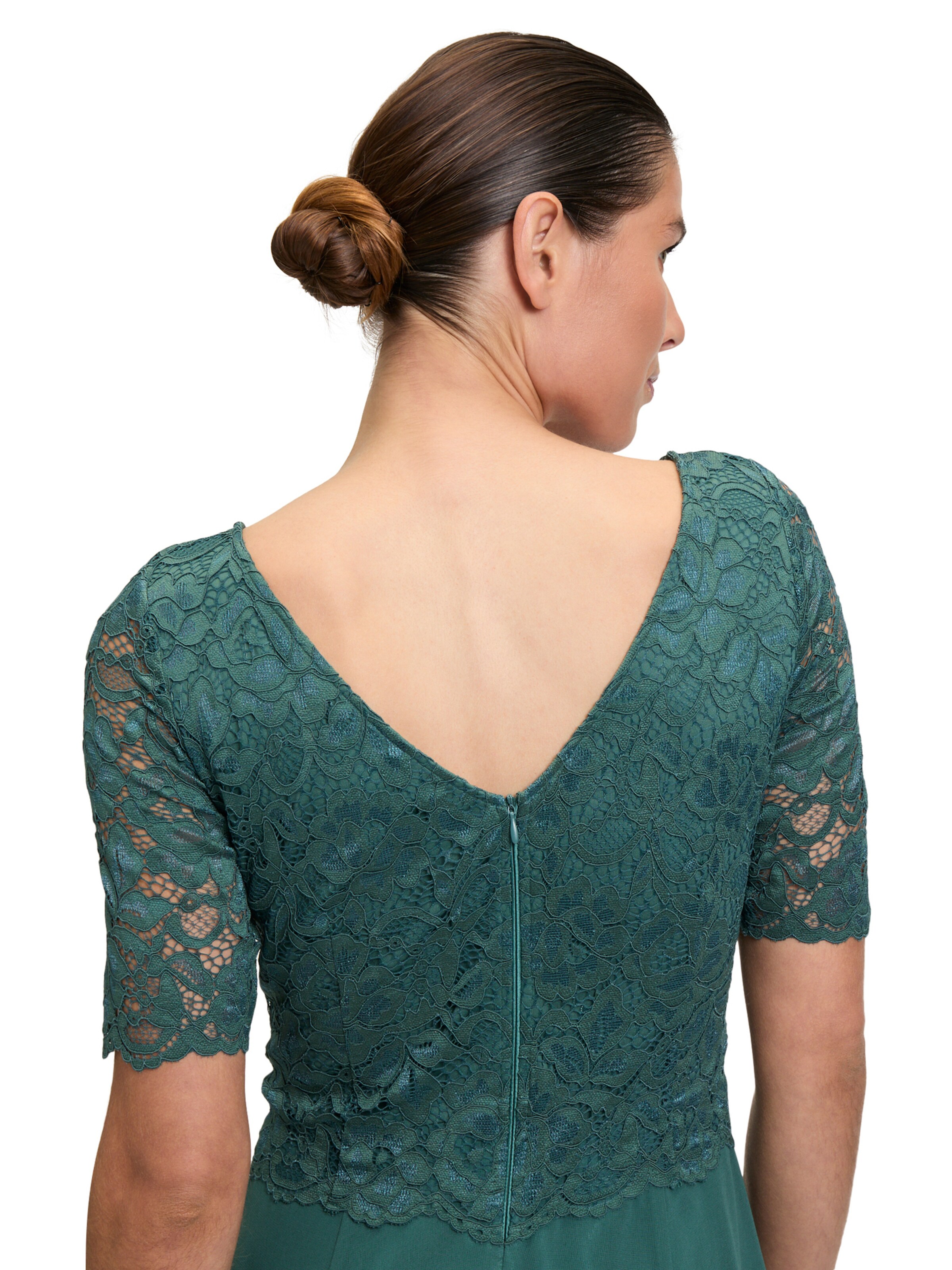 Robe de soirée Vera Mont en vert