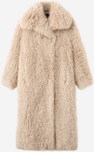 MANGO Zimski kaput 'Yeti' u bež, Pregled proizvoda