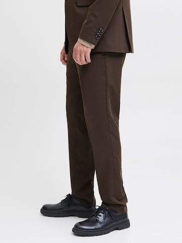 Coupe slim Pantalon à plis 'JPRFranco' JACK & JONES en marron