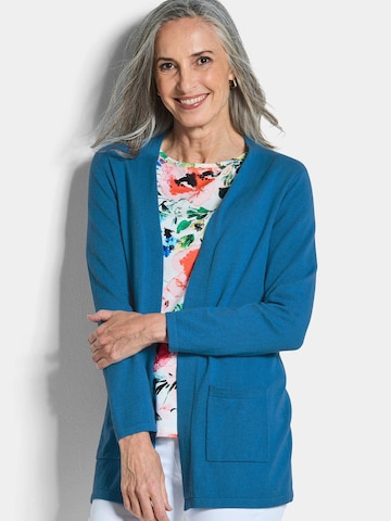 Cardigan Goldner en bleu : devant