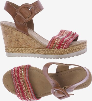 GABOR Sandals & High-Heeled Sandals in 35 in Red: front