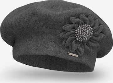 Vivisence Mütze '7048' in Grau: Vorderseite