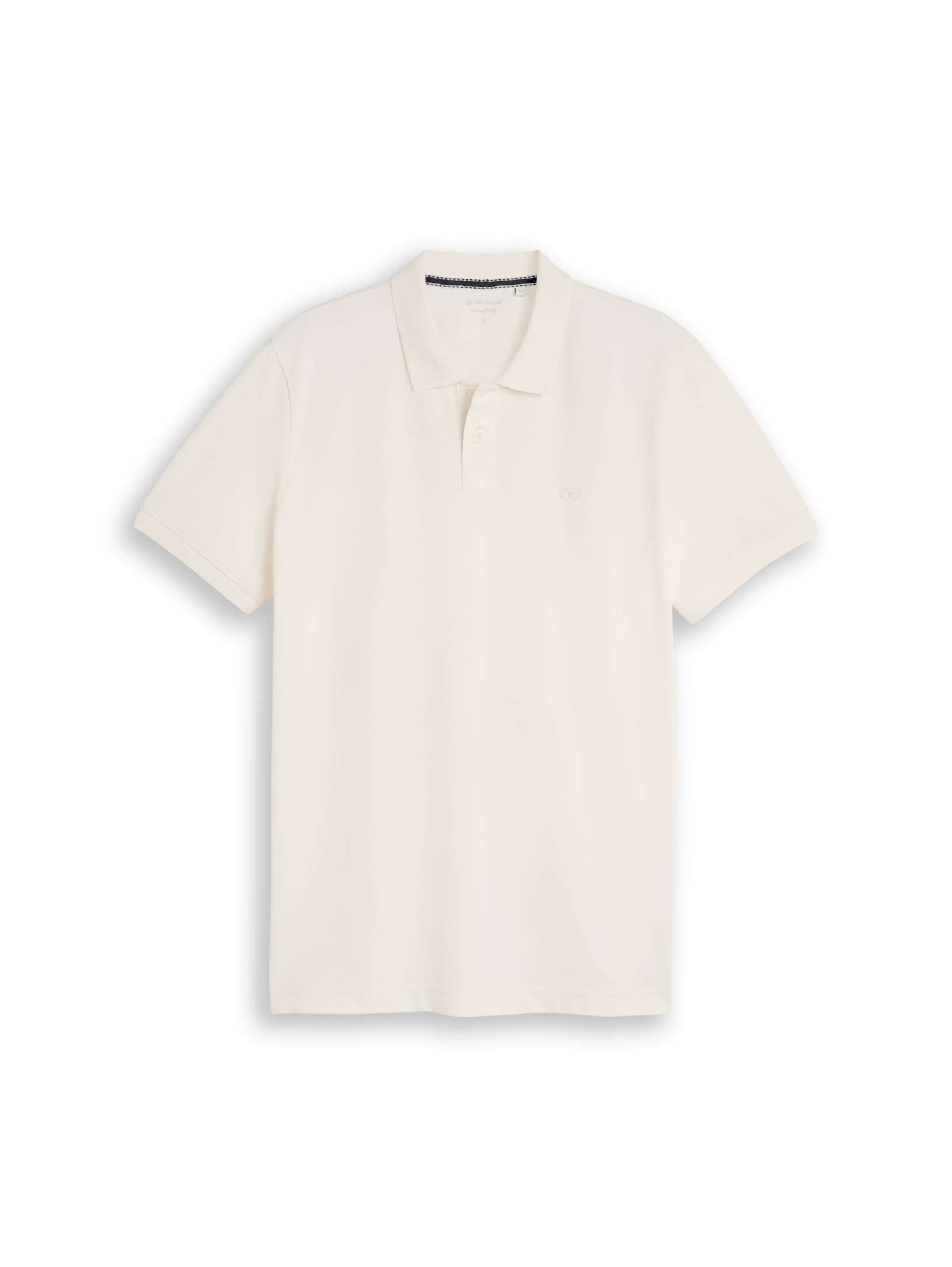 TOM TAILOR Shirt in Wit: voorkant