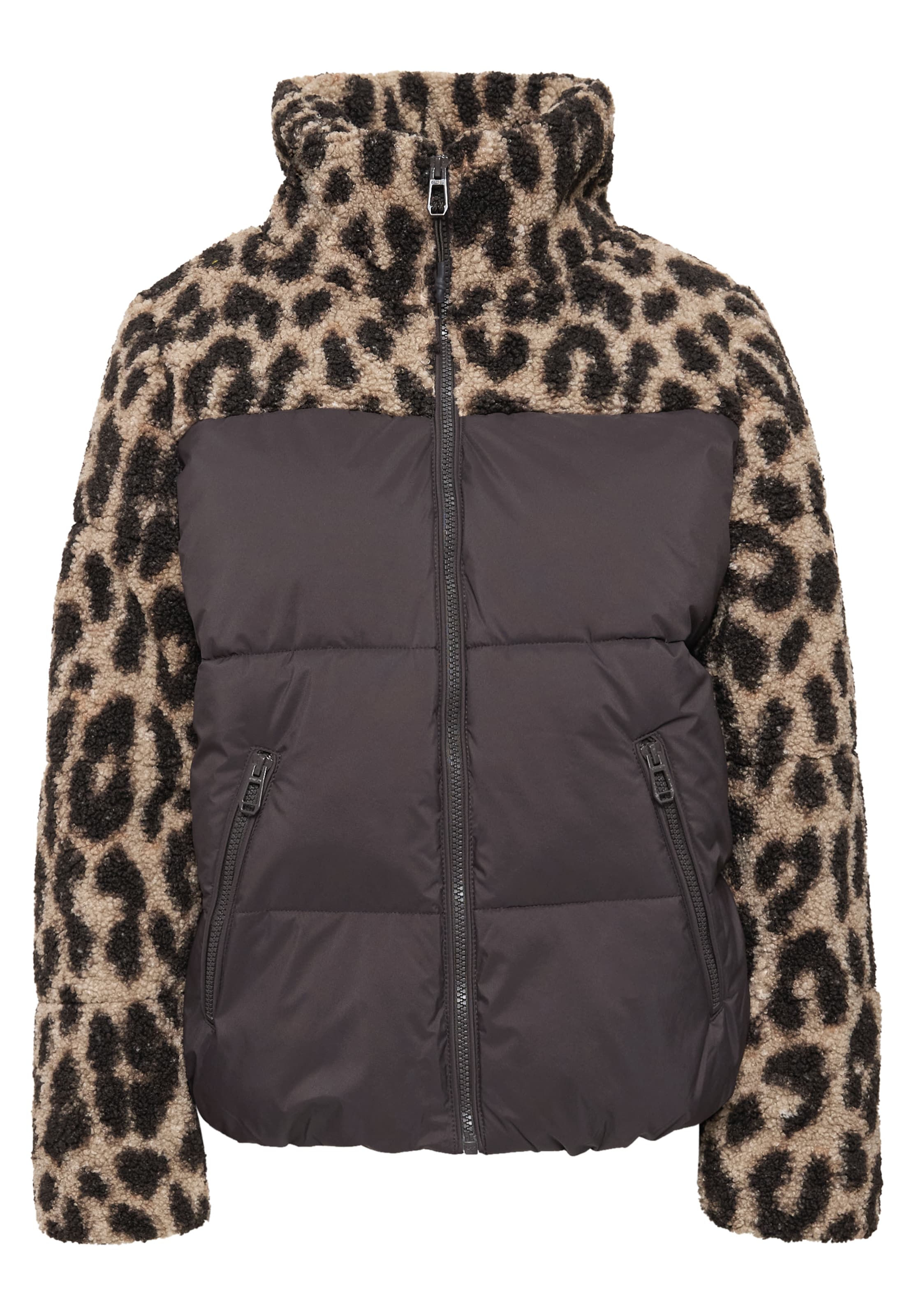 Street One Studio Winter Jacket in Brown: front