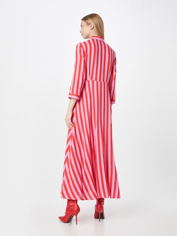 Y.A.S Shirt Dress 'Savanna' in Red