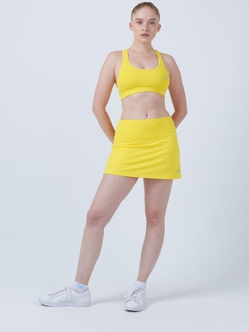 SPORTKIND Athletic Skorts 'Basic' in Yellow