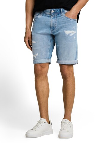 TOM TAILOR DENIM - Slimfit Vaquero 'PIERS' en azul: frente