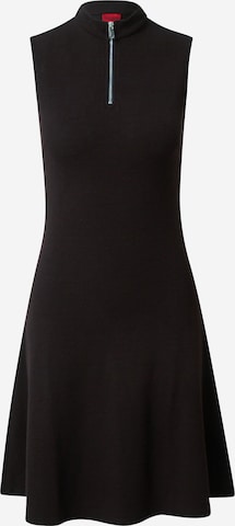 HUGO Red - Vestido 'Nessira' em preto: frente