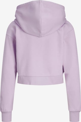 JJXX Zip-Up Hoodie 'Abbie' in Purple