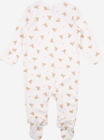 Polo Ralph Lauren Overall 'BEAR' i hvid