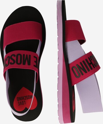Love Moschino Sandal in Pink