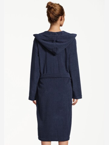 SEIDENSTICKER Long Bathrobe 'Robe' in Blue