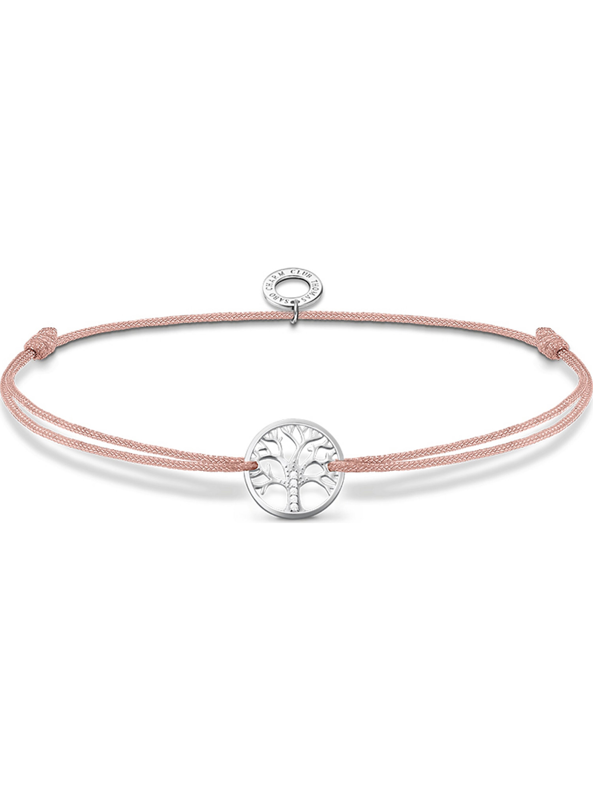 Thomas Sabo Bracelet 'Baum der Liebe' in Pink: front