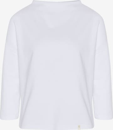 Detto Fatto Sweatshirt in White: front