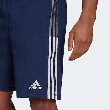 Regular Pantalon de sport 'Tiro 21' ADIDAS SPORTSWEAR en bleu