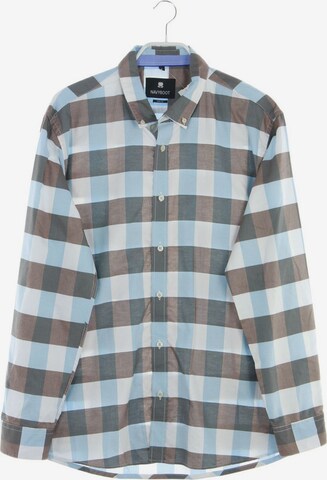 Navyboot Button-down-Hemd XL in Braun: predná strana