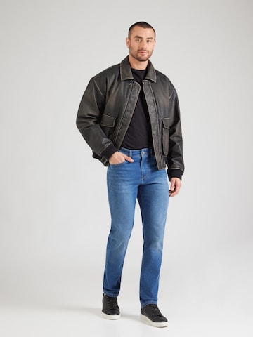 Pepe Jeans Úzky strih Džínsy 'Hatch' - Modrá