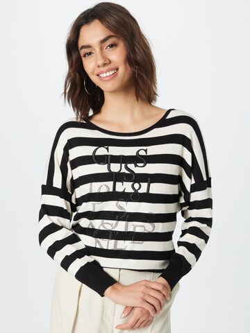 GUESS Sweater 'Carole' in Black: front