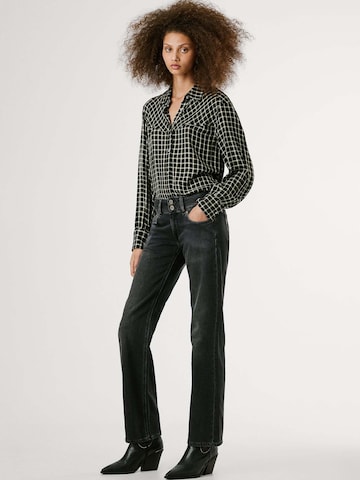 Pepe Jeans Regular Jeans 'Venus' in Zwart
