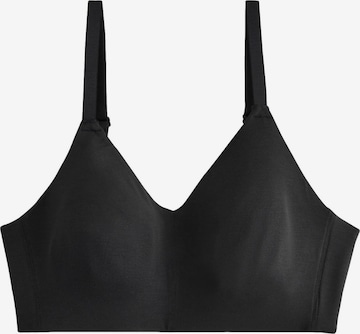 NextBustier Grudnjak 'Ultimate Comfort' - crna boja: prednji dio