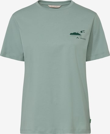 VAUDE Sportshirt 'Spirit II' in Grün: Vorderseite