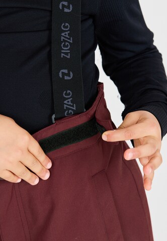 ZigZag Regular Sporthose 'Soho' in Rot