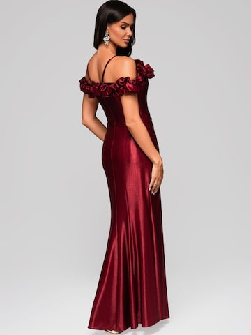 Ombre Abendkleid‌‌‌‌‌‌‌‌ in Rot
