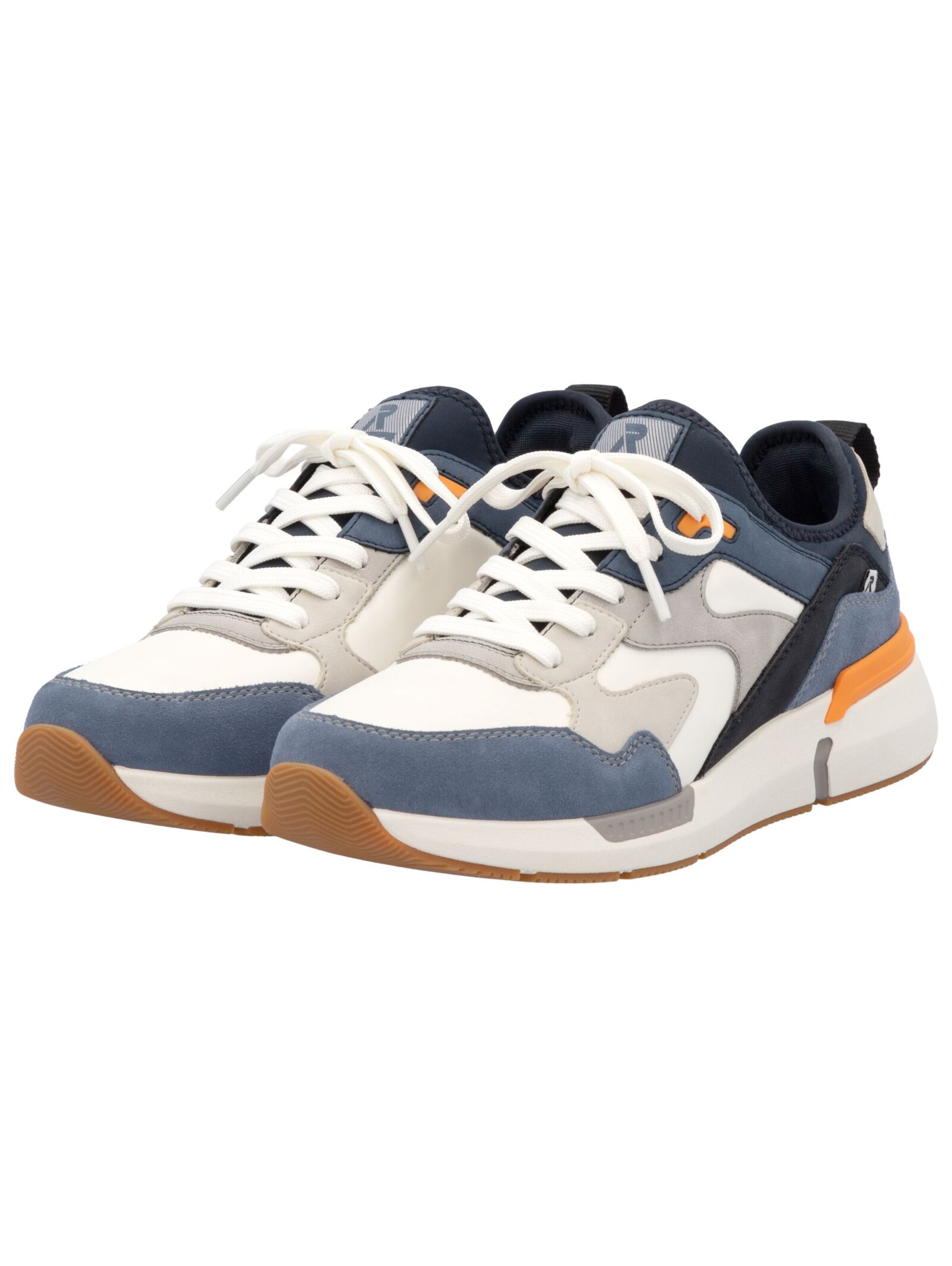 Baskets basses Rieker en bleu