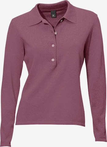 Pull-over heine en violet : devant