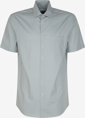 Coupe regular Chemise business SEIDENSTICKER en vert : devant