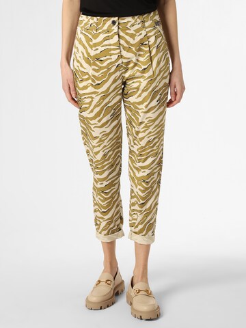 Regular Pantalon à pince Marc Cain en beige : devant