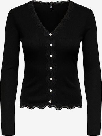 ONLY Knit cardigan 'ONLEnea' in Black: front