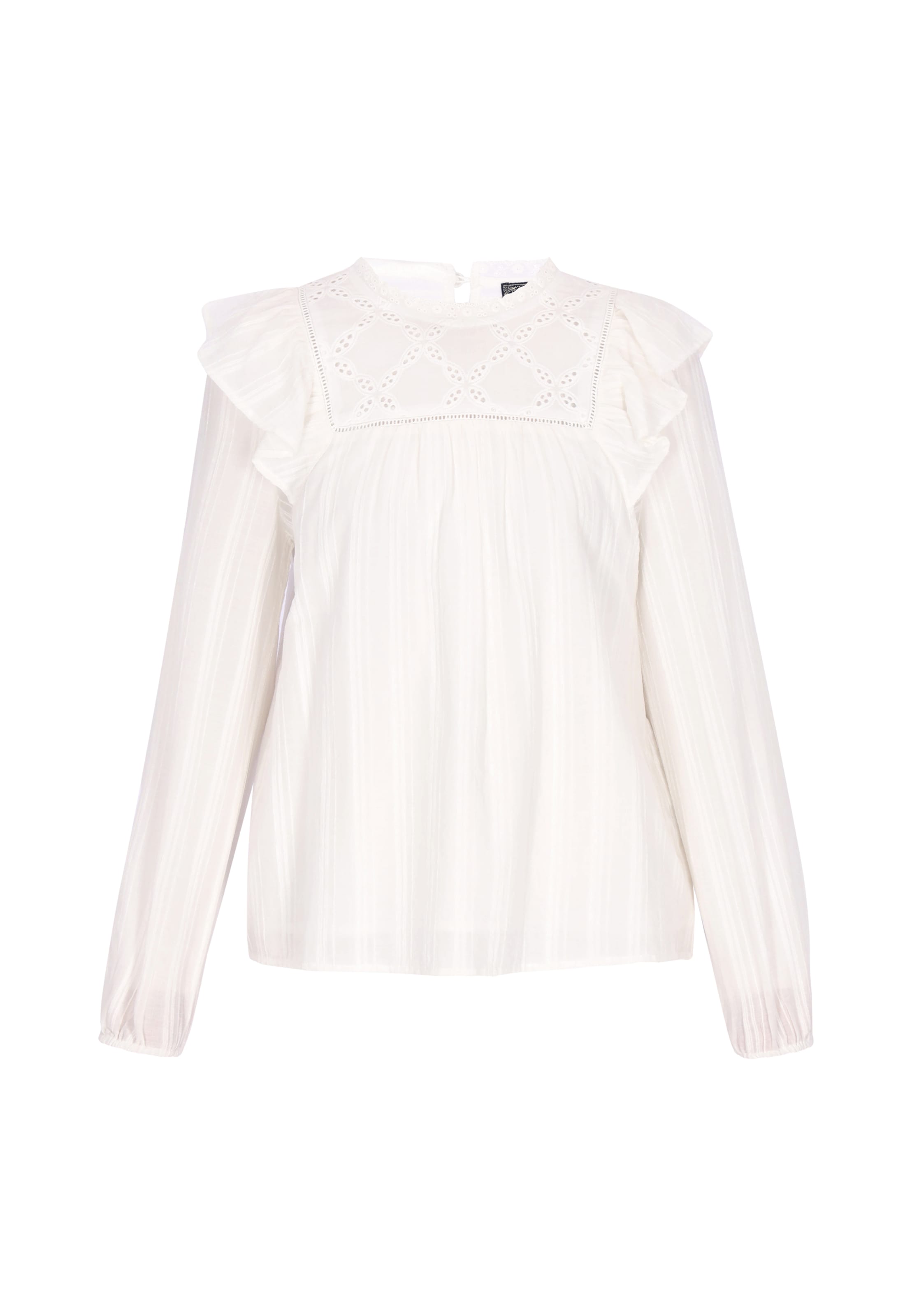 DreiMaster Vintage - Blusa en blanco: frente
