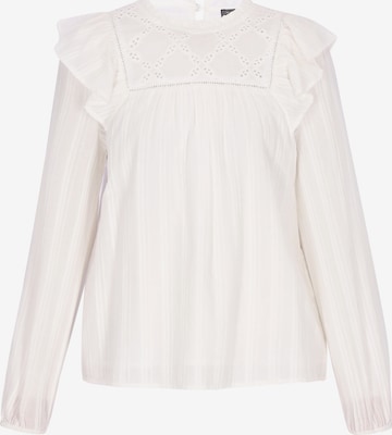 DreiMaster Vintage - Blusa en blanco: frente