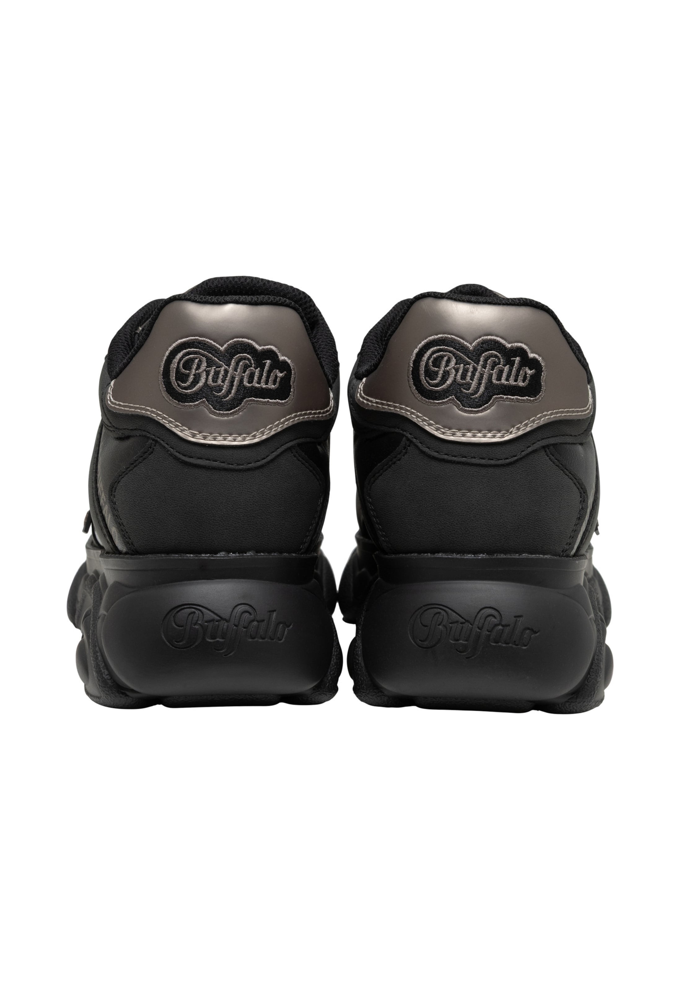 BUFFALO Sneakers laag 'Echo' in Zwart