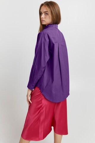 ICHI Blouse 'Stormie' in Purple